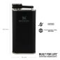 Preview: Stanley Classic Taschenflasche 236 ml, schwarz - 2. Wahl (Fehlgravur)