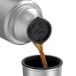Preview: Isoliertrinkflasche "Stainless King", Edelstahl mattiert, 1,2 Liter