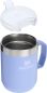 Preview: geöffneter Deckel des Stay-Hot Camp Mug hortensie