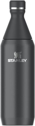 Stanley All Day Slim Bottle 600ml, schwarz