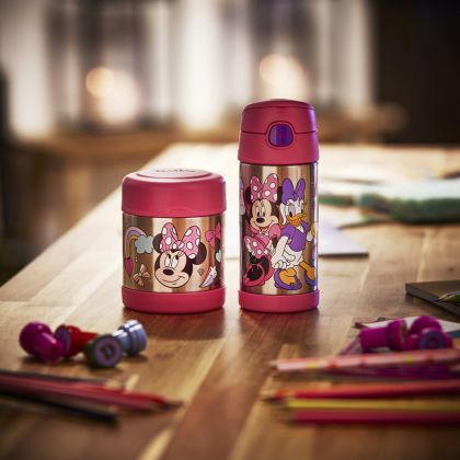Thermos Funtainer Bottle Disney Minnie, 350 ml, Edelstahl-Isolierflasche