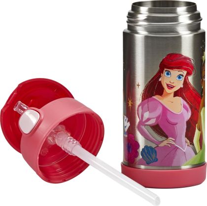 Thermos Funtainer Bottle Disney Princess, 350 ml, Edelstahl-Isolierflasche