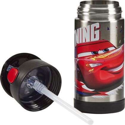 Thermos Funtainer Bottle Disney Cars, 350 ml, Edelstahl-Isolierflasche