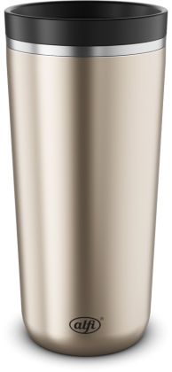Alfi iso Coffee Mug Pro Isolier-Trinkbecher, 380ml, Champagne matt