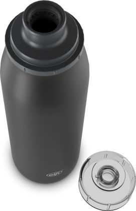 Preview: Alfi isoBottle Velvet Black matt, 500ml, Edelstahl lackiert