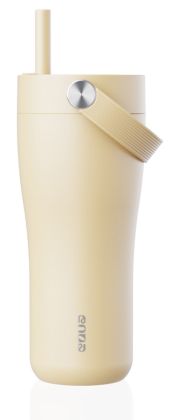 Carry Cup Isolierbecher butter 600ml