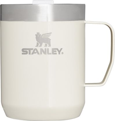 Stanley Stay-Hot Camp Mug, Kaffeebecher 350ml, cremeglanz