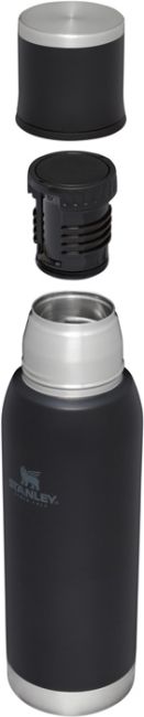 Stanley Adventure To-Go Vacuum Flasche 1 Liter, schwarz