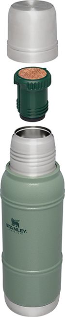 Stanley Artisan Thermosflasche, 1000ml hammerschlag grün