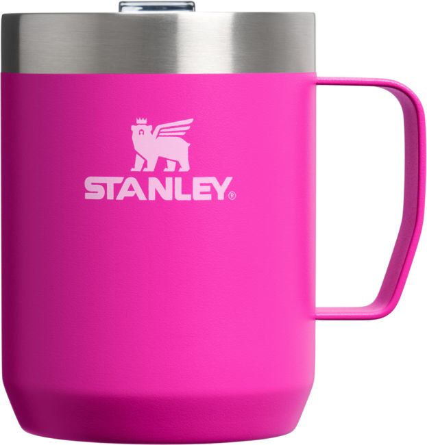 Stanley Stay-Hot Camp Mug, Kaffeebecher 230ml, Violet Blossom