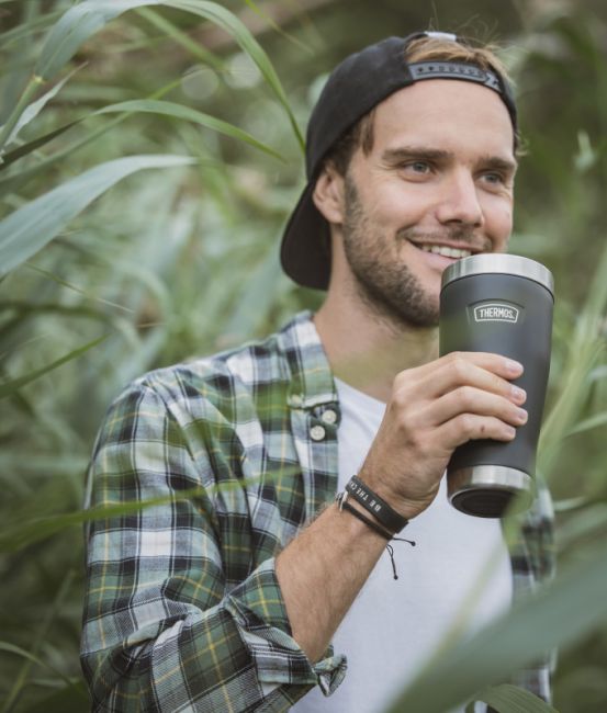 Thermos Icon Graphite matt, 470ml, Edelstahl Isolier-Trinkbecher