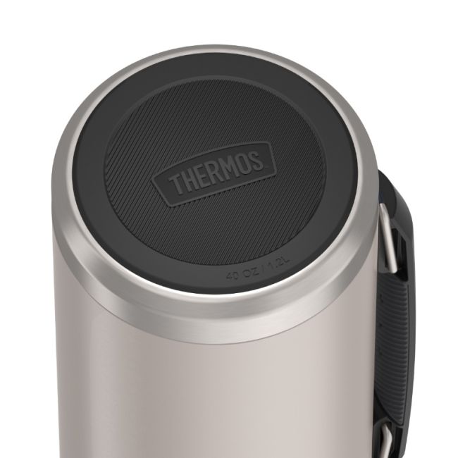 Thermos Icon Sandstone matt, 1200ml, Edelstahl Isolierflasche