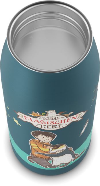 Alfi isoBottle Benni, Schoki & Jo, Die Schule der magischen Tiere, 350ml, Edelstahl lackiert