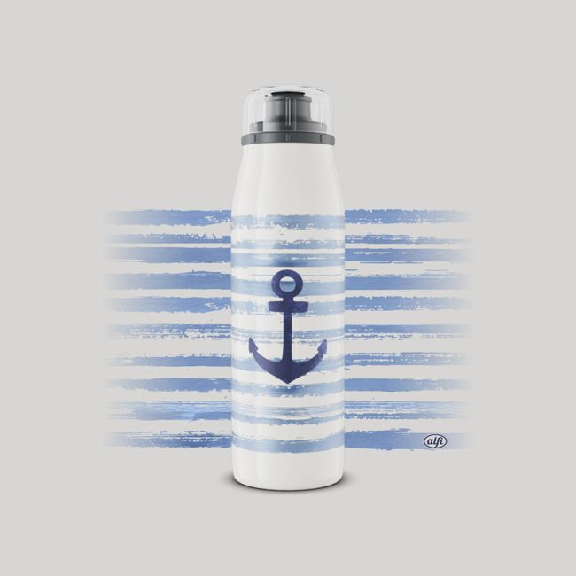 Alfi isoBottle Navy, 500ml, Edelstahl lackiert