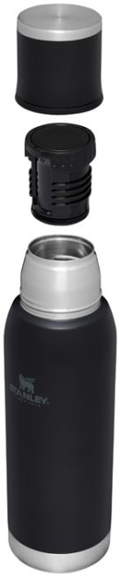 Stanley Adventure To-Go Vacuum Flasche 750ml, schwarz