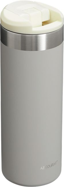 Rückseite des AeroLight™ Transit Thermobecher 470 ml, aschgrau