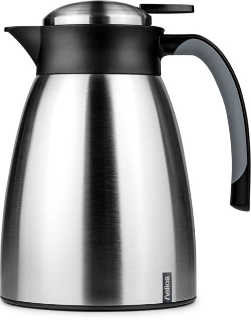 Helios Edelstahl-Isolierkanne Snap 1000ml