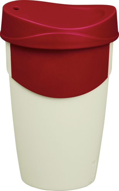 Helios Trinkbecher WayCup 400ml, red velvet