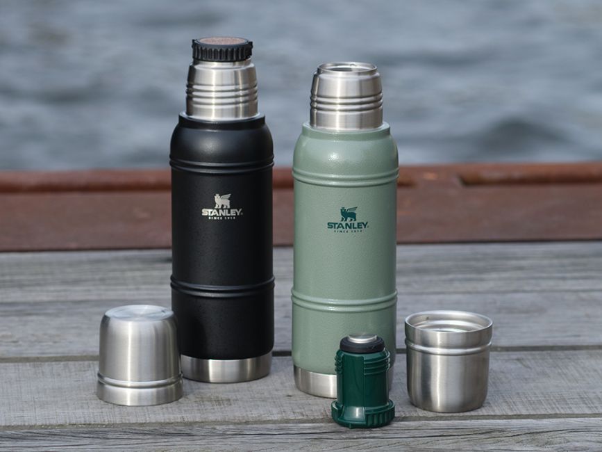 Stanley Artisan Thermosflasche, 1000ml hammerschlag grün