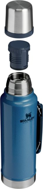 Einzelteile der Flasche