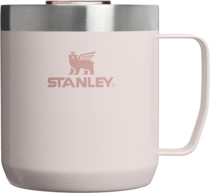 Stanley Everyday Camp Mug, Kaffeebecher 350ml, Hammertone Rose Quartz
