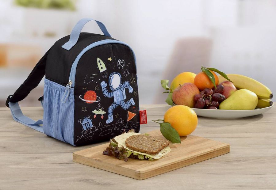 Thermos Kinderrucksack Astronaut blau