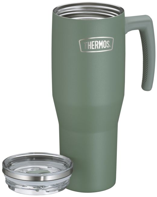 Thermos Isoliertrinkbecher Refreshing 1100ml, grün matt