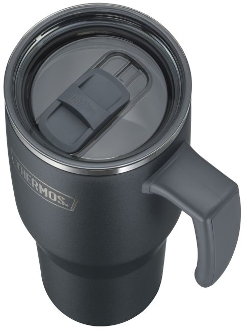 Thermos Refreshing schwarz, geschlossen